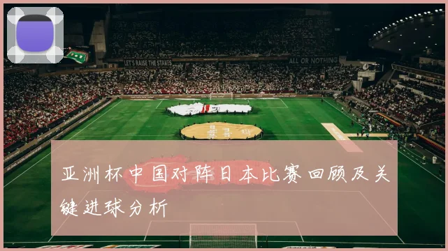 亚洲杯中国对阵日本比赛回顾及关键进球分析